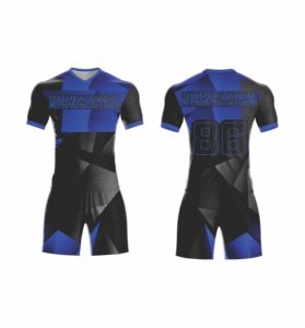 Vente en gros Nouveau 2024 Ensemble de vêtements de football personnalisés Uniforme de football France, maillots de football Maillots de football à sublimation de haute qualité - Product Image 2