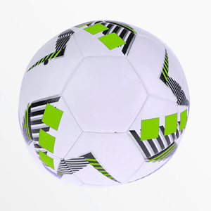 Paneles cosidos a máquina de fútbol texturizados Hexa de alto rendimiento hechos de PU para entrenar equipos deportivos - Product Image 1