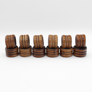 Anillos para Servilletas de Madera Maciza Modernos de Alta Calidad para Mesa de Comedor, Hechos a Mano, Ecológicos, Ancho Personalizable, Accesorios de Mesa - Product Image 5