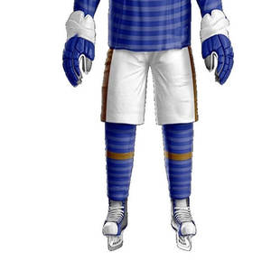 TOP Usine Directe Service OEM Meilleur Matériel Nouveau Modèle Taux Réglable Uniforme De Hockey Sur Glace Unisexe Logo Personnalisé Écologique - Product Image 2