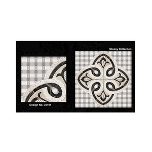 ลายกาลิชาทรงเพชรขนาด396x396มม. ตัวเรือนเซรามิกมันวาวสำหรับตกแต่งผนังภายในสำนักงานบ้านสไตล์โมเดิร์น - Product Image 3