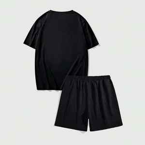 Conjunto corto de camiseta de manga corta para hombre, conjunto de pantalones cortos, conjunto de chándal de verano informal personalizado de 2 piezas para hombre de OSTROWEARS ENTERPRISES - Product Image 2