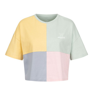 T-shirt à col rond personnalisé poids lourd personnalisé à la mode marque Logo graphique unisexe été respirant à manches courtes décontracté hommes femmes - Product Image 2