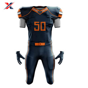 Haute qualité 2025 nouveauté maillot de Football américain 100% Polyester Logo personnalisé uniformes de Football américain prix pas cher - Product Image 2