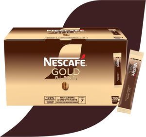 Café Instantáneo Gold Blend Tueste Medio en Bolsa - Sabor Crema Neutra con Cafeína, 200 Sobres de 1.8g - Product Image 6