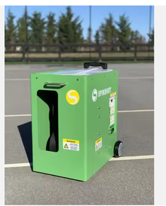 เครื่องจ่ายลูกเทนนิสสปินช็อตแบบพกพาวัสดุเอบีเอสมีคุณสมบัติเครื่องจ่ายลูกเทนนิสที่เข้มข้น - Product Image 3