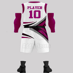 Ensemble de maillots de sport pour hommes respirants, écologiques et à séchage rapide, fournisseur d'uniformes sportifs OEM, impression numérique personnalisable, vêtements de basketball - Product Image 6