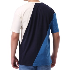 Custom Embroidery Logo Oversize T-Shirt Wholesale Blank Te Heavyweight 350 Gsm O-Neck Non-Pilling Material <b>Down</b> Shoulder - Product Image 2