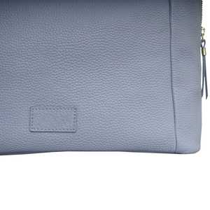 Bolso Hobo holgado de cuero de grano de guijarro azul pálido hecho a mano de alta calidad, estilo Vintage, proveedor indio superior - Product Image 2