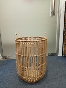 ตะกร้าพลาสติกทอจากเวียดนามสำหรับการจัดเก็บในบ้านและห้องครัวชุดละ3ชิ้น - Product Image 3