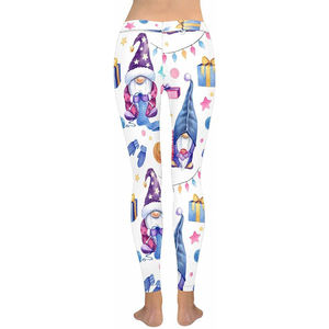 Mallas de Yoga y Fitness para mujer sublimadas personalizadas de buena calidad, mallas de precio razonable bordadas cómodas - Product Image 5