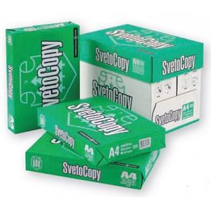 สีขาวขนาดมาตรฐานกระดาษ A4 80gsm svetocopy ทำจากเยื่อไม้บริสุทธิ์ - Product Image 4