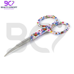 Ciseaux à cuticules en acier inoxydable à pointe fine, imprimés en couleur personnalisée, outils à ongles personnalisés - Product Image 3