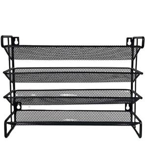 Armoire à filet métallique à 4 niveaux Armoire à épices sur pied multifonctionnelle pour épices, bocaux d'assaisonnement Comptoir de cuisine - Product Image 1