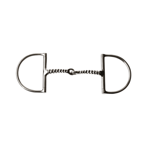Tire-bouchon vétérinaire en acier inoxydable Dee Ring Snaffle Bit Embouchure lisse polie Tous les embouts de bouche de cheval sont disponibles - Product Image 1