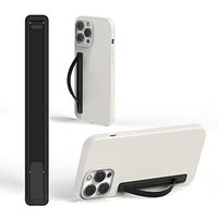 Support de téléphone magnétique ultra-fin pliable avec anneau de maintien pour iPhone 16 Pro Max 17 Air et coque arrière Android