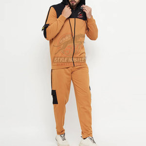 Conjuntos Deportivos para Hombre, Nueva Colección al por Mayor, Color Sólido, Estilo Casual, Dos Piezas - Product Image 5