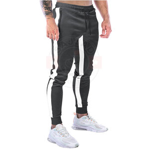 Custom Logo Casual Mens Trousers Elastic Waist Casual Sweat Sweatpants <b>slim</b> Fit Straight Leg Plain <b>Joggers</b> - Product Image 2