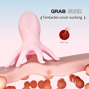 Volwassen speelgoed Vrouwelijke masturbator Zuigende tepelvibrator Clitorisstimulator Octopus Borstzuigapparaat Tepelmassage speelgoed - Product Image 2
