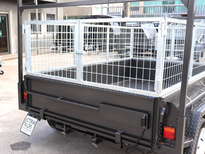 Cargo <b>Trailers</b> Livestock Cattle Transport <b>Trailer</b> 2/3 Axle Aluminum with 25001-30000kg Payload & 80x61.5X32cm Size CA - Product Image 3