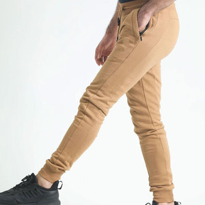 Pantalones Deportivos Casuales para Hombre, Corte Recto, Mezcla de Poliéster/Algodón, Secado Rápido, Resistentes al Viento, Transpirables, Ligeros, con Cierre de Cordón - Product Image 3