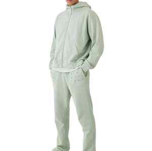 ชุดวอร์มลำลองสำหรับผู้ชายทรงสลิมฟิตโลโก้ตามสั่ง - Product Image 1