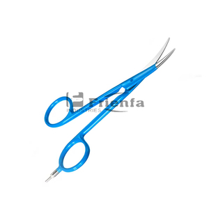 Tijeras Bipolares Reutilizables de Acero Inoxidable de Alta Calidad, Hoja Curva, Certificación CE, para Uso Quirúrgico ORL, Cantidad a Granel - Product Image 4