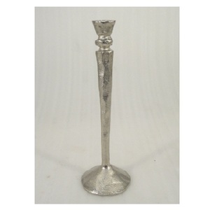 Silver Shining Polished Aluminium Taper <b>Candle</b> Holder <b>Large</b> for Home Restaurant Hotel <b>Candle</b> Light Dinner Decorative - Product Image 4