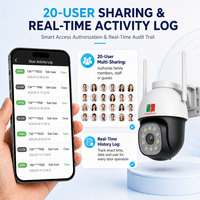 Kamera Gerbang Wifi BW900 Smartdoor, Kamera Keamanan Nirkabel Tahan Air untuk Luar Ruangan dengan Kontrol Pintu Gerbang
