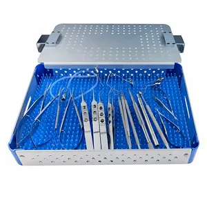Ensemble d'instruments microchirurgicaux ophtalmologiques, manuel, pour chirurgie de la cataracte, outils en acier inoxydable, taille et couleur personnalisées - Product Image 4