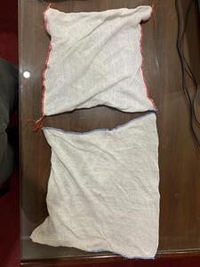 Chiffons de coton non tissés blancs (production fraîche de bonneterie/tissu utilisé)-Absorption d'eau d'huile écologique pour le nettoyage industriel - Product Image 2