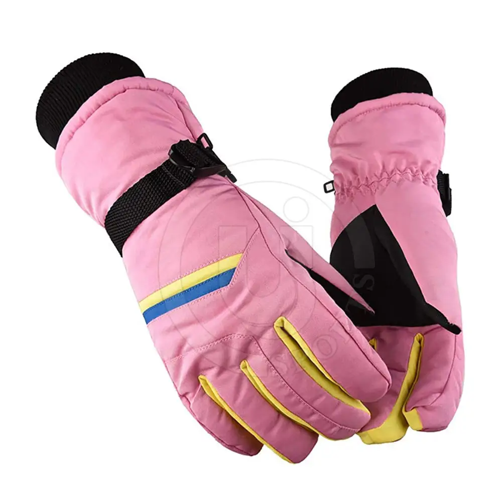 Goede Kwaliteit Snowboard Handschoenen Groothandel Custom Made Winter Warm Verdikte Warme Waterdichte Mannen Ski Handschoenen