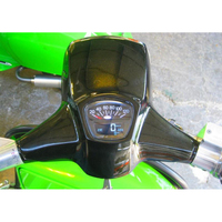 Compteur de régime multifonction / Compteur de vitesse (cadran NOIR) Lambretta LI S3 + TV3 + SX + GP/DL + Serveta
