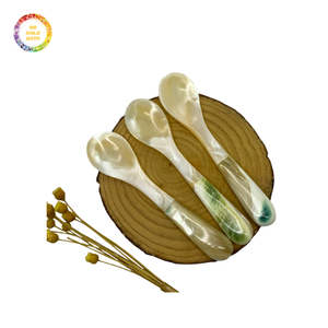 Design élégant Cuillère en nacre réutilisable de haute qualité Vaisselle durable - Product Image 6