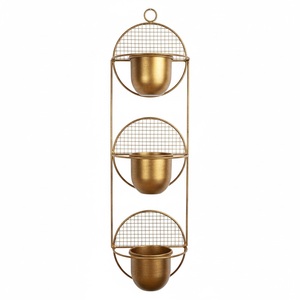 Maceta de Pared de Metal de Diseño Fantástico, Maceta Colgante de Hierro, Maceta Colgante de Interior para Decoración del Hogar y la Oficina a Precio Económico - Product Image 3