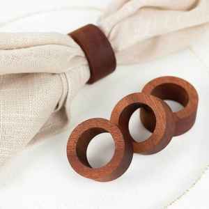 Rond de serviette en bois - Product Image 4