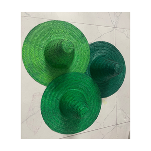 Fashion Cowboy Straw <b>Hat</b> Style With Pattern From VietNam Natural Handmade Mexico <b>Hats</b> With Competitive Price From 99 GD - Product Image 4