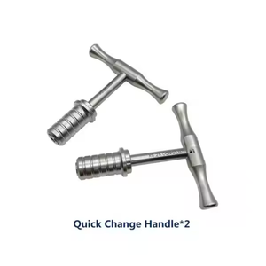 Destornillador de huesos de acero inoxidable con punta hexagonal y estrella, instrumentos veterinarios de ortopedia de Surgiright, con un año de garantía. - Product Image 2