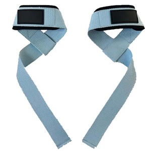 Lamron Custom Adjustable Breathable Durable Lifting Wrist Straps for Bodybuilding Powerlifting Custom Color <b>Strength</b> <b>Training</b> - Product Image 5