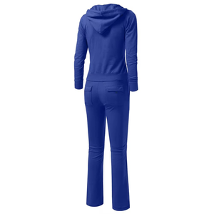 Ensemble de survêtement d'hiver à capuche pour femmes, tenue décontractée en deux pièces, vente en gros, tendance, élégant, moderne, mode quotidienne - Product Image 3