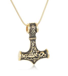 Urna nórdica vikinga Thor Hammer para cenizas, joyería de urna para cenizas humanas para mujeres, collar de cremación de corazón para cenizas, tamaño personalizado - Product Image 2