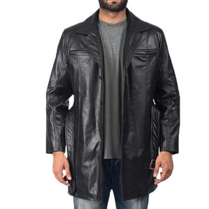 Veste en cuir de qualité supérieure pour hommes style avec 100% vestes en cuir de peau de vache originales respirantes - Product Image 2