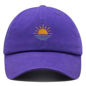 Gorras de béisbol bordadas con sol personalizadas, sombrero de papá ajustable hecho en Vietnam, Gorras para hombres y mujeres, Camping, pesca, verano, Vibe L01 - Product Image 5