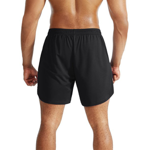 Venta al por mayor personalizado Split Side sólido gimnasio correr 2024 personalizado hombres pantalones cortos nuevo estilo nuevos hombres gimnasio pantalones cortos - Product Image 4