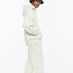 Pantalones de chándal de lona con logotipo personalizado para hombre, ropa de calle de cintura media, pantalones cargo acampanados y bolsillo - Product Image 3