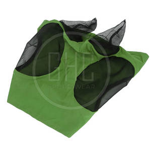 Cubierta facial de malla antimoscas personalizada de alta calidad para caballos con protección para orejas y nariz - Product Image 2