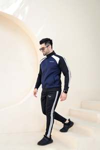 Fabricant de survêtements de sport au Pakistan Survêtement homme avec logo personnalisé de qualité supérieure pour l'entraînement sportif Jogging - Product Image 5