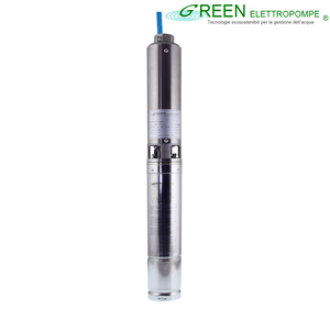 Pompe à eau submersible électrique de haute qualité italienne - Série M4F - Pompes haute pression pour irrigation agricole et forage profond - Product Image 1