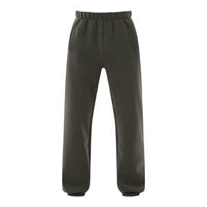 Pantalones para correr de invierno Unisex 100% algodón polar Casual deportes hombres pantalones holgados pantalones de chándal rectos lisos pantalones de gran tamaño para hombres - Product Image 4