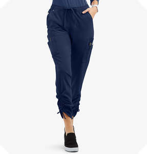 กางเกงสครับพยาบาลระบายอากาศได้ดีสำหรับผู้หญิงชุดเครื่องแบบโรงพยาบาล - Product Image 4